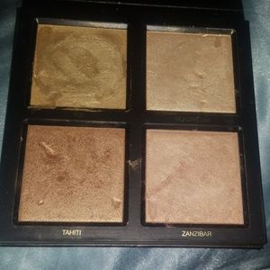 Huda beauty 3d highlight palette golden sands